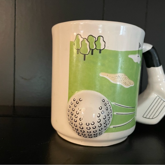 Vintage 3D Emson Golf Mug - Picture 2 of 7